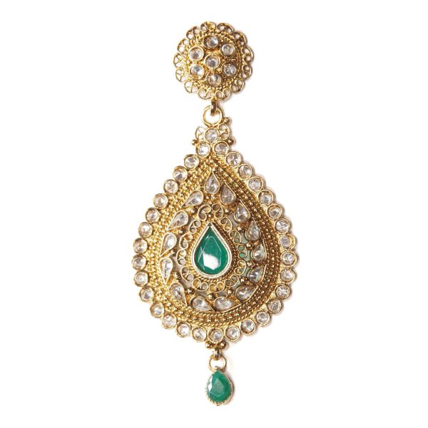 Crystal Tear Drop Earrings