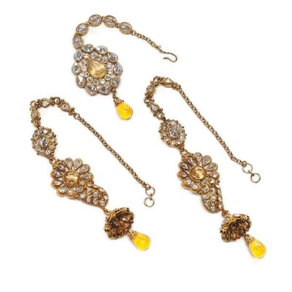 Earrings and Tikka Set