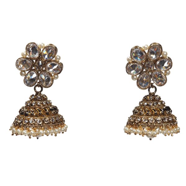 Crystal Jhumkis