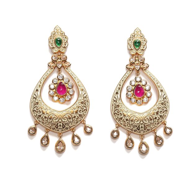 Meena Cream Earrings
