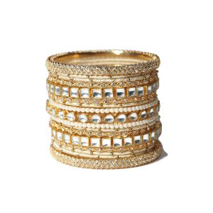 Gold Bangle Set